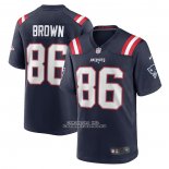 Camiseta NFL Game New England Patriots Pharaoh Brown Azul