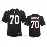 Camiseta NFL Game Nino Atlanta Falcons Jake Matthews Throwback 2020 Negro
