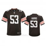 Camiseta NFL Game Nino Cleveland Browns Nick Harris 2020 Marron