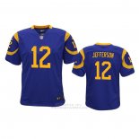 Camiseta NFL Game Nino Los Angeles Rams Van Jefferson Azul2