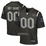 Camiseta NFL Game Nino New York Jets 2025 Rivalries Collection Personalizada Negro