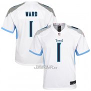 Camiseta NFL Game Nino Tennessee Titans Cameron Ward Blanco