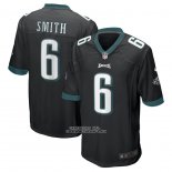 Camiseta NFL Game Philadelphia Eagles Devonta Smith Negro