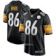 Camiseta NFL Game Pittsburgh Steelers Hines Ward Negro