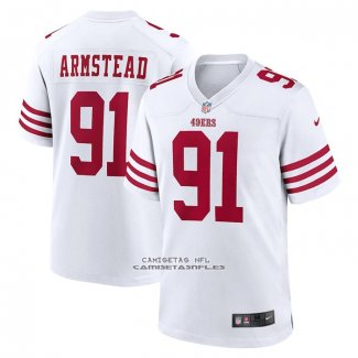 Camiseta NFL Game San Francisco 49ers Arik Armstead Blanco