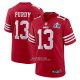Camiseta NFL Game San Francisco 49ers Brock Purdy Super Bowl LVIII Patch Rojo