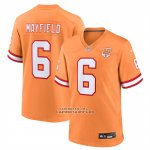 Camiseta NFL Game Tampa Bay Buccaneers Baker Mayfield 50th Season Naranja