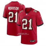 Camiseta NFL Game Tampa Bay Buccaneers Benjamin Morrison Rojo Camiseta NFL Game Tampa Bay Buccaneers Benjamin Morrison Rojo