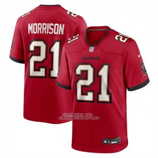 Camiseta NFL Game Tampa Bay Buccaneers Benjamin Morrison Rojo