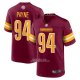 Camiseta NFL Game Washington Commanders Daron Payne Rojo