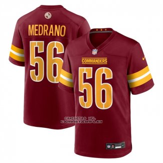 Camiseta NFL Game Washington Commanders Kain Medrano Rojo