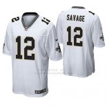 Camiseta NFL Hombre Saints Tom Savage Blanco Game