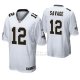 Camiseta NFL Hombre Saints Tom Savage Blanco Game