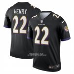 Camiseta NFL Legend Baltimore Ravens Derrick Henry Negro