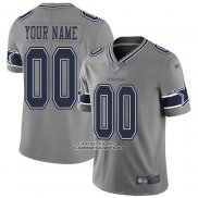 Camiseta NFL Legend Dallas Cowboys Personalizada Gris