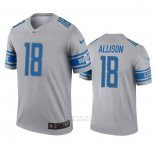 Camiseta NFL Legend Detroit Lions Geronimo Allison Inverted Gris