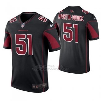 Camiseta NFL Legend Hombre Arizona Cardinals Praise Martin Oguike Negro Color Rush