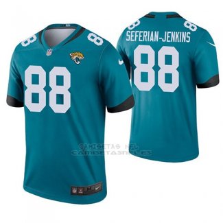 Camiseta NFL Legend Hombre Jacksonville Jaguars Austin Seferian Jenkins Verde Color Rush