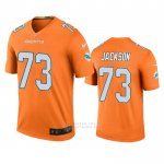 Camiseta NFL Legend Miami Dolphins Austin Jackson Naranja Color Rush