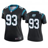 Camiseta NFL Legend Mujer Carolina Panthers Bravvion Roy Negro