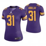 Camiseta NFL Legend Mujer Minnesota Vikings Ameer Abdullah Violeta Color Rush