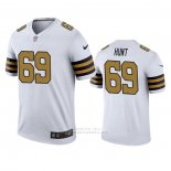 Camiseta NFL Legend New Orleans Saints Margus Hunt Blanco Color Rush