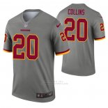 Camiseta NFL Legend Washington Football Team Landon Collins Inverted Gris
