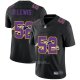 Camiseta NFL Limited Baltimore Ravens R.Lewis Logo Dual Overlap Negro