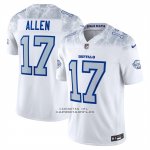 Camiseta NFL Limited Buffalo Bills Josh Allen 2025 Rivalries Collection Blanco