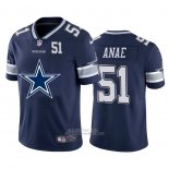 Camiseta NFL Limited Dallas Cowboys Anae Big Logo Number Azul