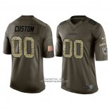 Camiseta NFL Limited Dallas Cowboys Personalizada Salute To Service Verde2