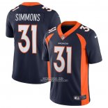Camiseta NFL Limited Denver Broncos Justin Simmons Alterno Vapor Azul