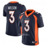 Camiseta NFL Limited Denver Broncos Russell Wilson Alterno Vapor Azul