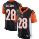 Camiseta NFL Limited Hombre 28 Mixon Cincinnati Bengals Negro
