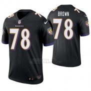 Camiseta NFL Limited Hombre Baltimore Ravens Orlando Marron Negro Legend