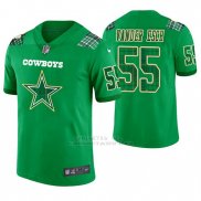 Camiseta NFL Limited Hombre Dallas Cowboys Leighton Vander Esch St. Patrick's Day Verde