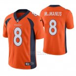 Camiseta NFL Limited Hombre Denver Broncos Brandon Mcmanus Naranja Vapor Untouchable
