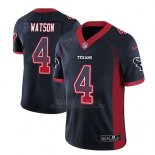 Camiseta NFL Limited Hombre Houston Texans Deshaun Watson Azul 2018 Drift Fashion Color Rush