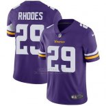 Camiseta NFL Limited Hombre Minnesota Vikings 29 Xavier Rhodes Violeta Stitched Vapor Untouchable