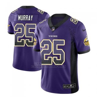 Camiseta NFL Limited Hombre Minnesota Vikings Latavius Murray Violeta 2018 Drift Fashion Color Rush