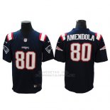 Camiseta NFL Limited Hombre New England Patriots 80 Ahombredola Azul Rush