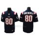 Camiseta NFL Limited Hombre New England Patriots 80 Ahombredola Azul Rush