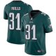 Camiseta NFL Limited Hombre Philadelphia Eagles 31 Mills Verde