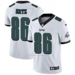 Camiseta NFL Limited Hombre Philadelphia Eagles 86 Ertz Blanco