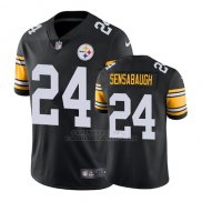 Camiseta NFL Limited Hombre Pittsburgh Steelers Coty Sensabaugh Negro Vapor Untouchable Throwback