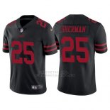 Camiseta NFL Limited Hombre San Francisco 49ers Richard Sherman Negro Vapor Untouchable