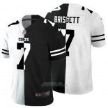 Camiseta NFL Limited Indianapolis Colts Brissett White Black Split