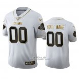 Camiseta NFL Limited Kansas City Chiefs Personalizada Golden Edition Blanco