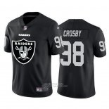 Camiseta NFL Limited Las Vegas Raiders Crosby Big Logo Negro