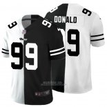 Camiseta NFL Limited Los Angeles Rams Donald White Black Split